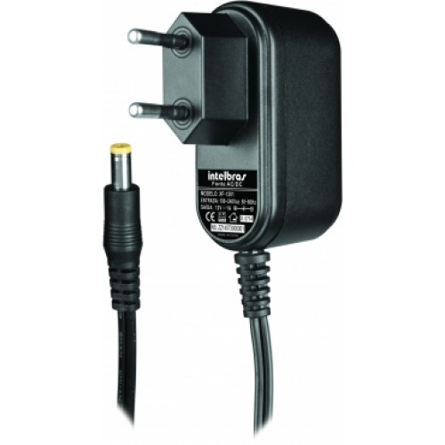 Fonte de Alimentação 12,8v  Xf 1201  C/Plug P4 Intelbras
